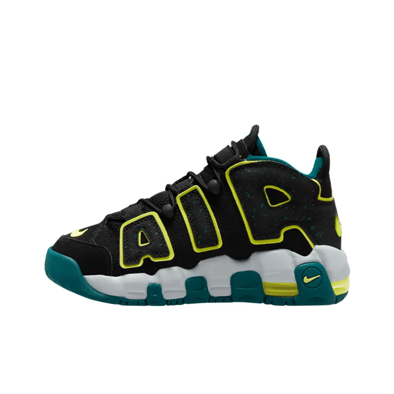 Nike Air More Uptempo Low 'Black Geode Teal' GS-0