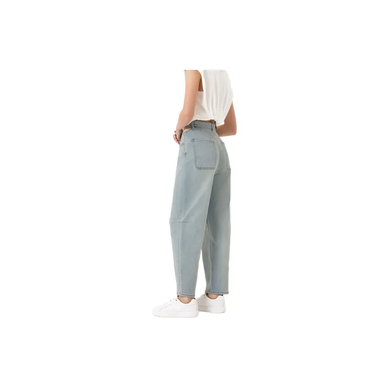 Hush Puppies Jeans Women's Light Gray Blue-1