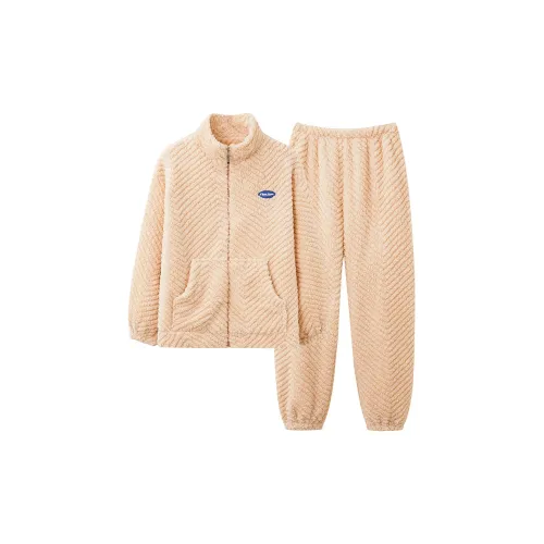 DanceBees Pajama Set Women's Apricot