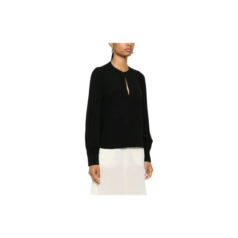 Ulla Johnson Greta Crepe Blouse-2