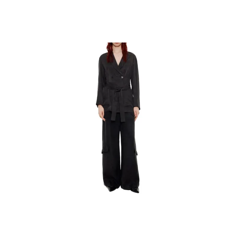 BIMBA Y LOLA Jackets Coats Women's Black-1