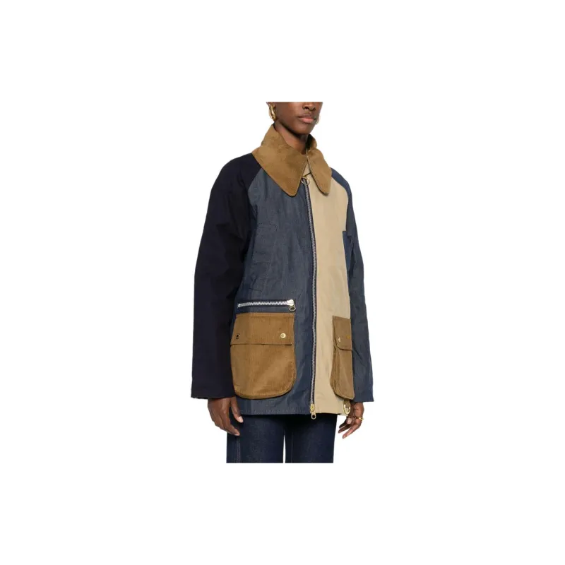 BARBOUR Gunnerside Contrast-panel Jacket-2
