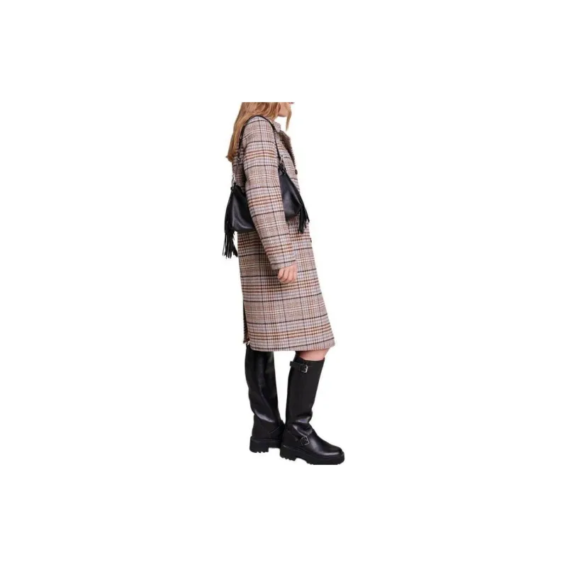 Maje Coats Women's Light Umber-3