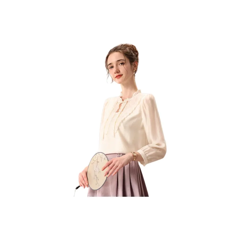 FENHONGMALI Shirts Women's-7