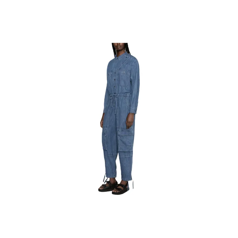 ISABEL MARANT ETOILE Idany Denim Jumpsuit-3