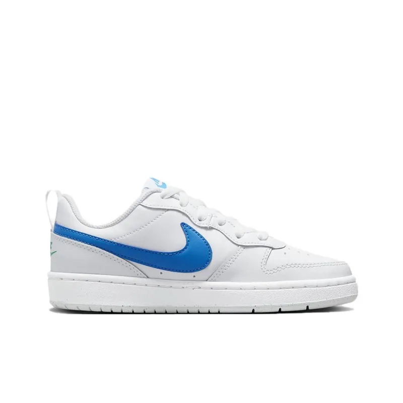 Nike Court Borough Low 2 'White Blue Green' GS-2