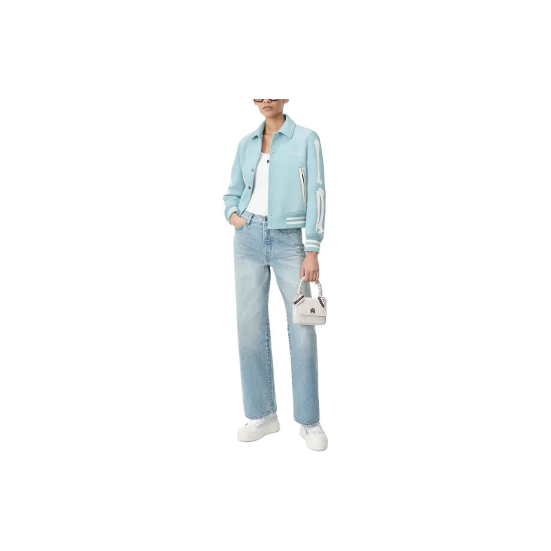 AMIRI Bones Jacket 'Harbor Blue'-1