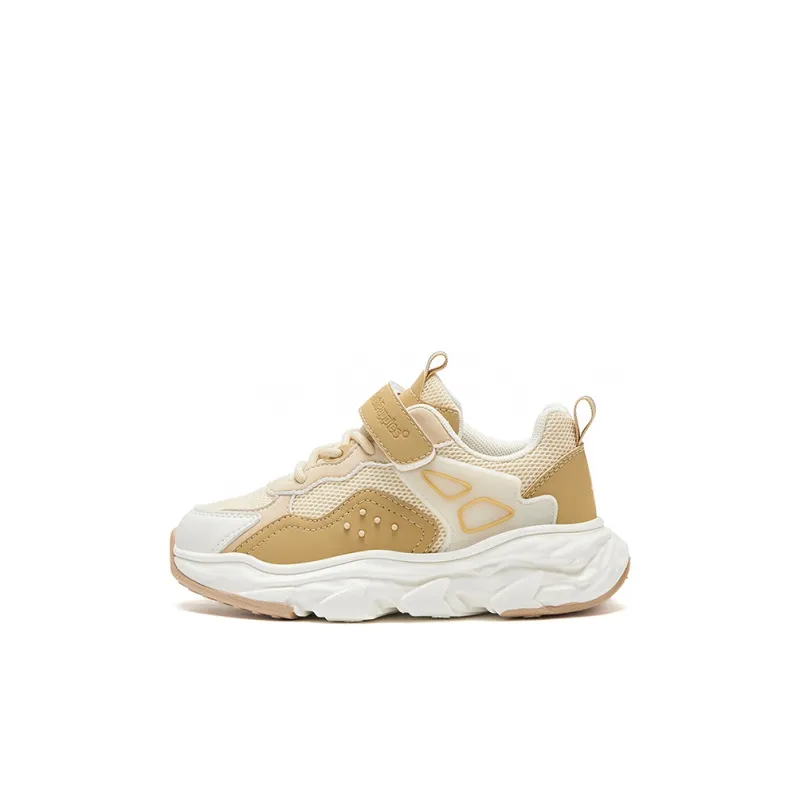 Hush Puppies Slip-Resistant Low-Top Sports Casual Shoes Khaki Kids'-0