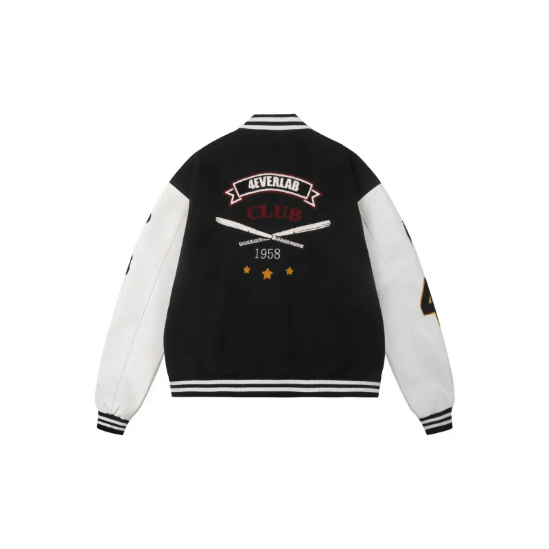 4EVER LAB Baseball Jacket Unisex-1