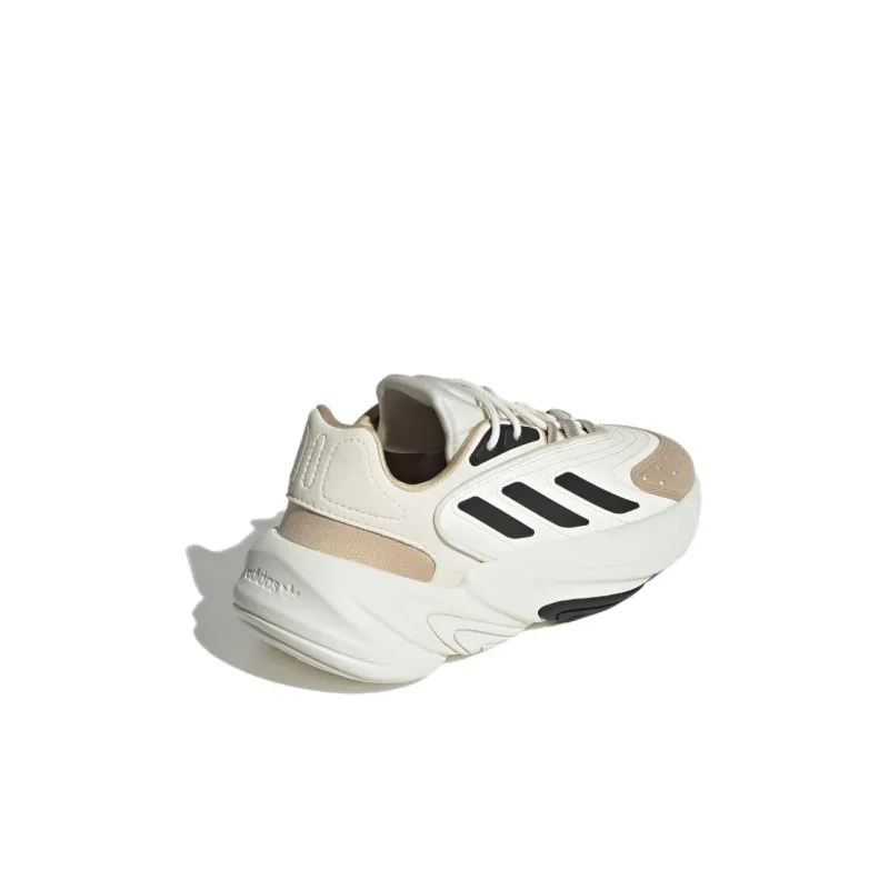 Adidas Originals Ozelia Slip Resistant, Abrasion Resistant, Lightweight Kids Lifestyle Shoes Beige Brown Black Kids'-4