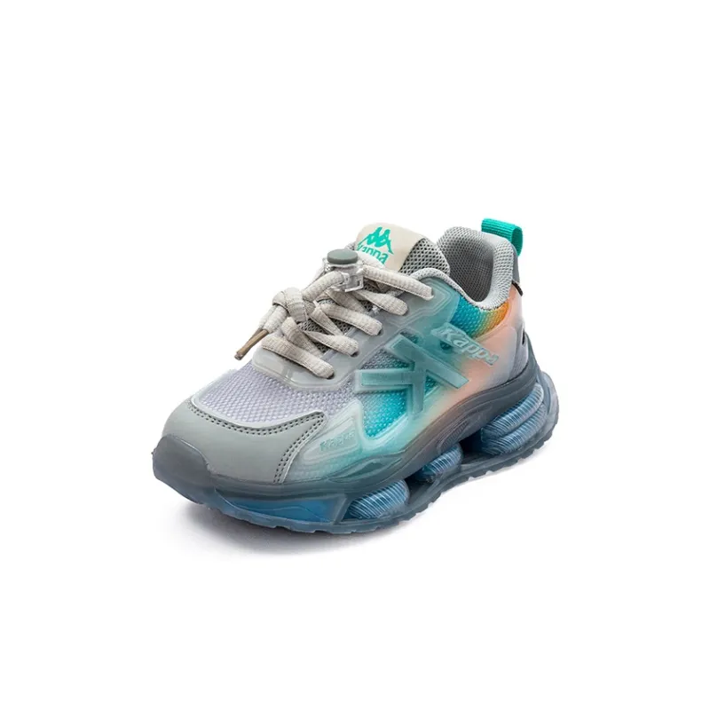 KAPPA KIDS Breathable, Lightweight, Slip Resistant, Abrasion Resistant Kids Lifestyle Shoes Gray Kids'-2