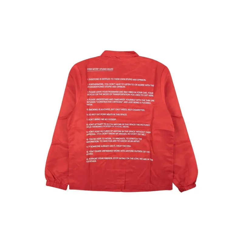Pyer  Moss Satin Snap Jacket-1