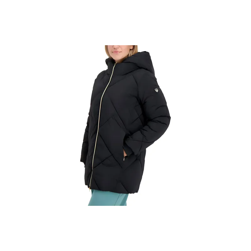 EMPORIO ARMANI EA7 Puffer Jacket Women's Black-3