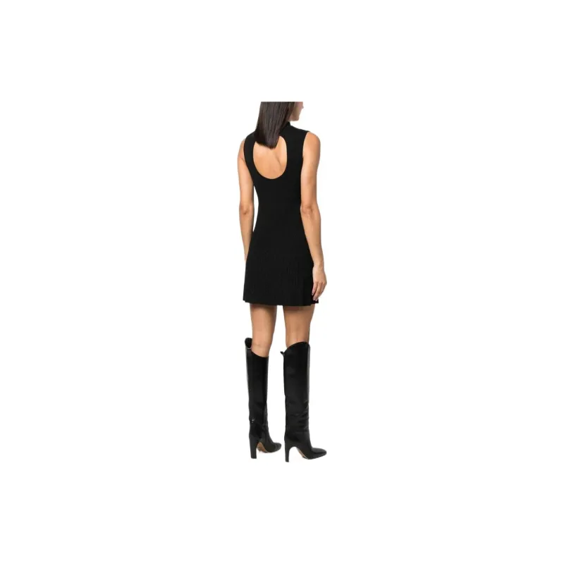 THEORY Sleeveless Dresses Women's Black-2