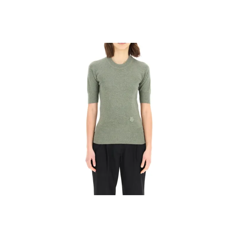 KENZO SS21 Slim Fit Knitwear Women's Light Army Green-2