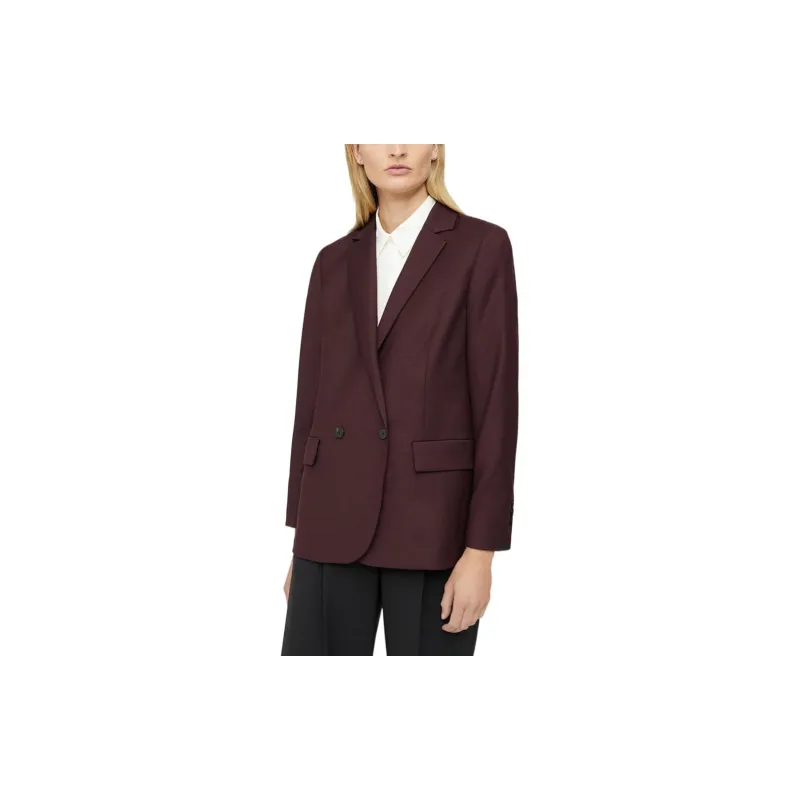 THEORY Business Suits Women's Merlot Burgundy-3
