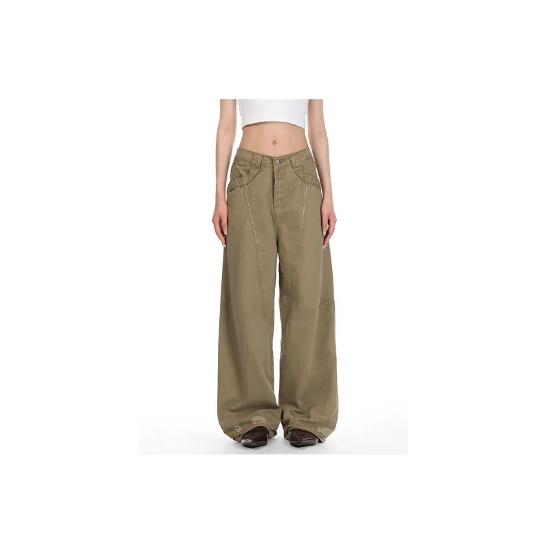 VINMUK Jeans Women's Khaki-2