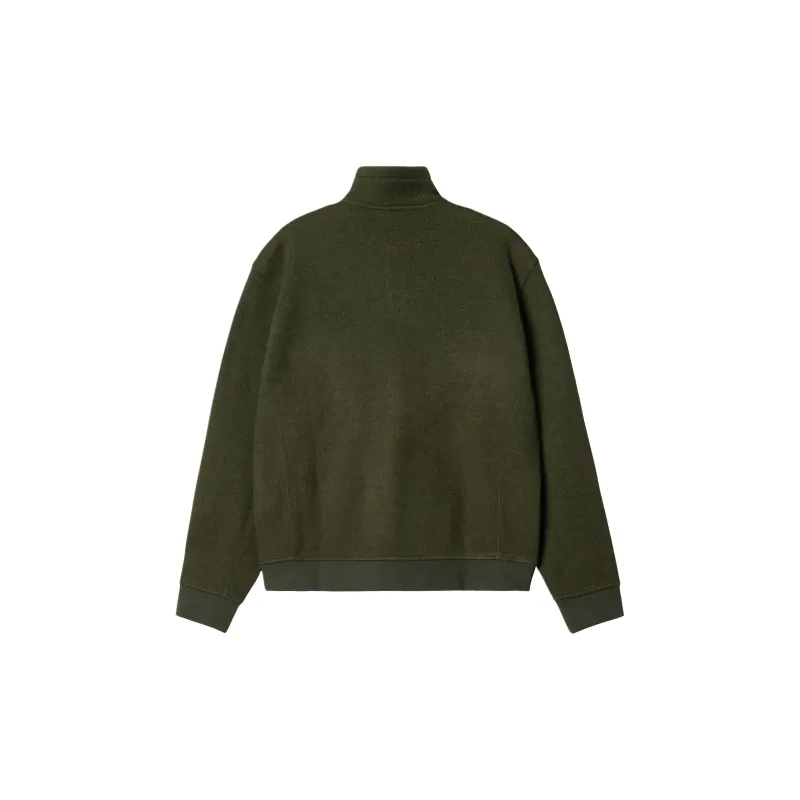Carhartt WIP FW24 Luther Half Zip Sweat Sweatshirt Men's Green-1