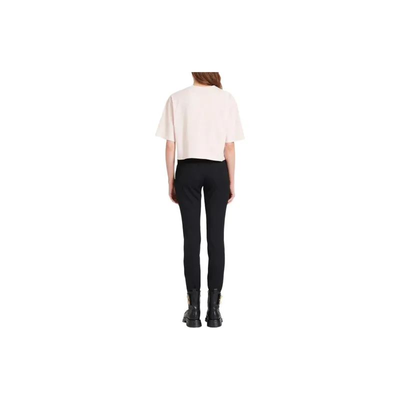 BALMAIN Crop Tops Women's Pink-3