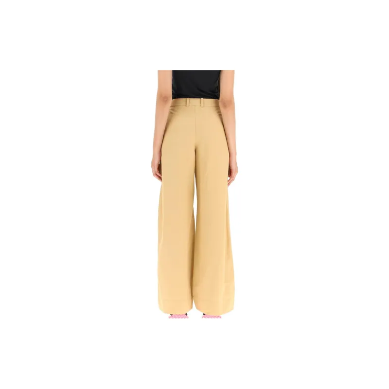 Stella McCartney Wide leg Flap pocket Trousers-3