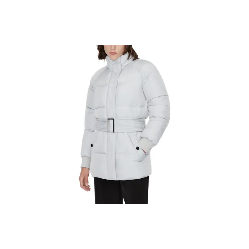 ARMANI EXCHANGEAE Puffer Jacket Women's Gray-3