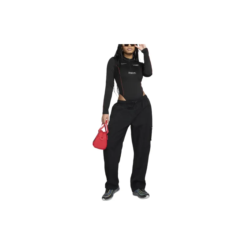 Nike X Megan Thee Stallion Women's Long Sleeve Bodysuit Black-2