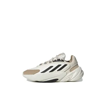 Adidas Originals Ozelia Slip Resistant, Abrasion Resistant, Lightweight Kids Lifestyle Shoes Beige Brown Black Kids'