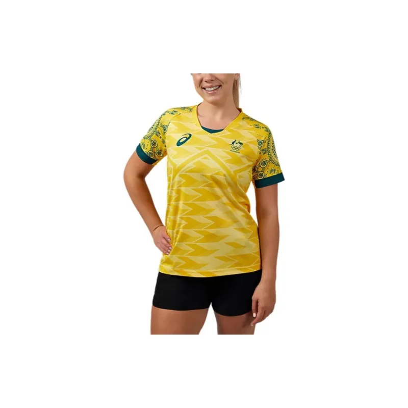 Asics Australian Olympic Team Series T-Shirt Women's Gold-2