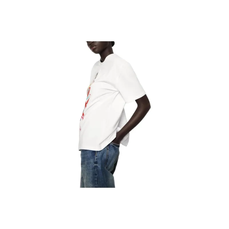 ZARA T Shirts Women's White/Red-3