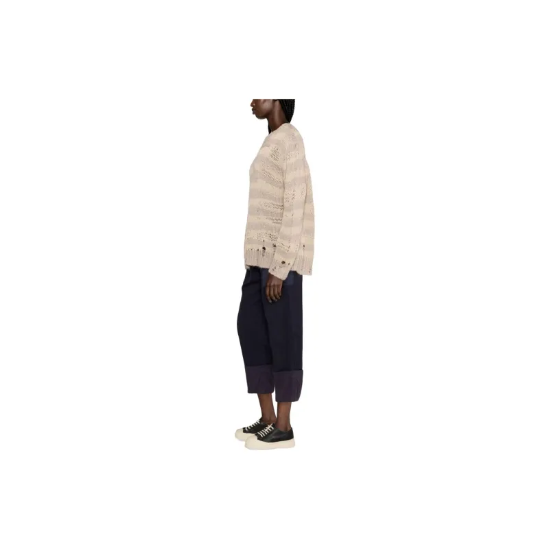 Acne Studios Sweaters Women's Beige-3