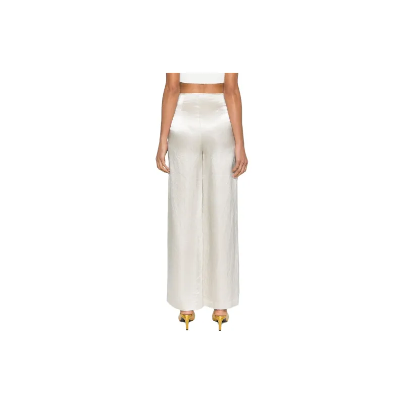 NANUSHKA Kehlani Draped detail Palazzo Pants-2