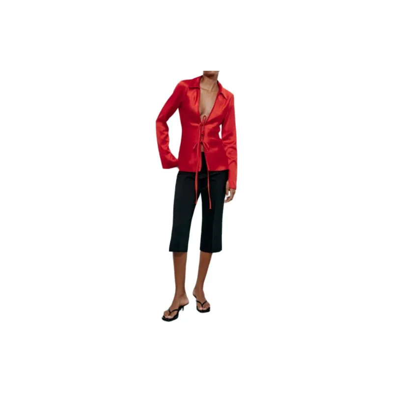 ZARA Shirts Women's Red-2