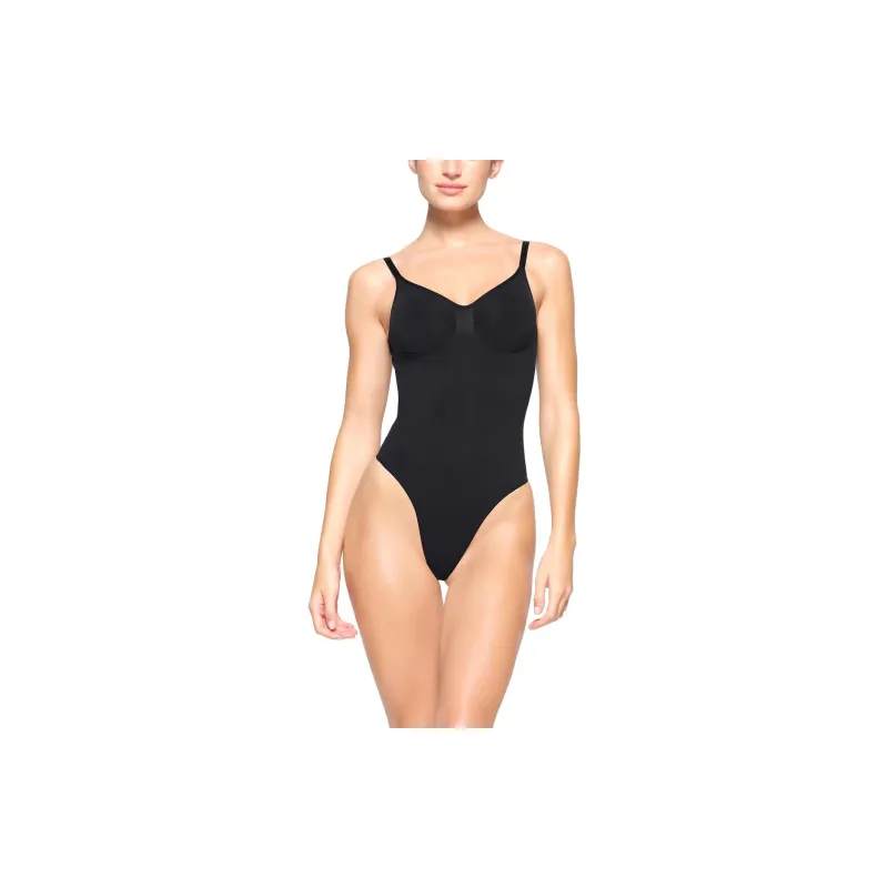 Skims Bodysuits Women's Black Agate-2