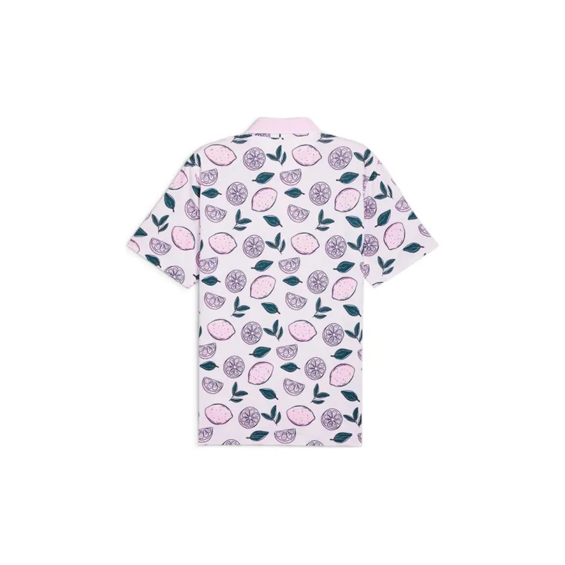 PUMA Golf Polo Shirt Unisex Pink-1