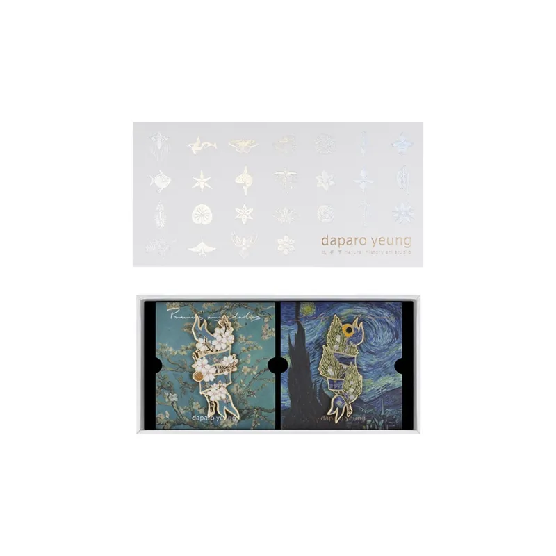 Daparo Yeung Zinc Alloy Enamel Brooches Unisex-1