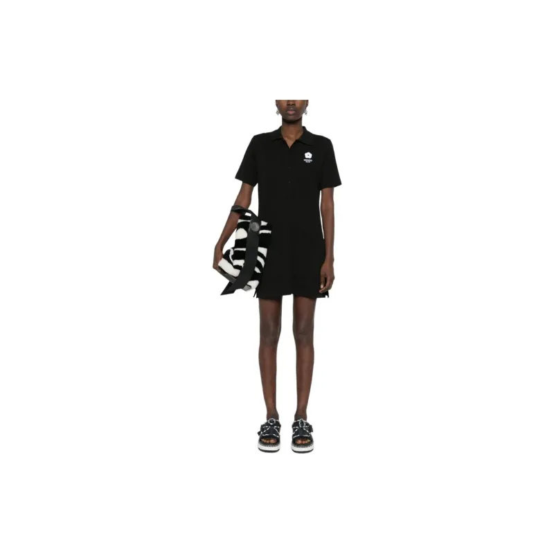 KENZO Boke Flower motif Polo Dress-1