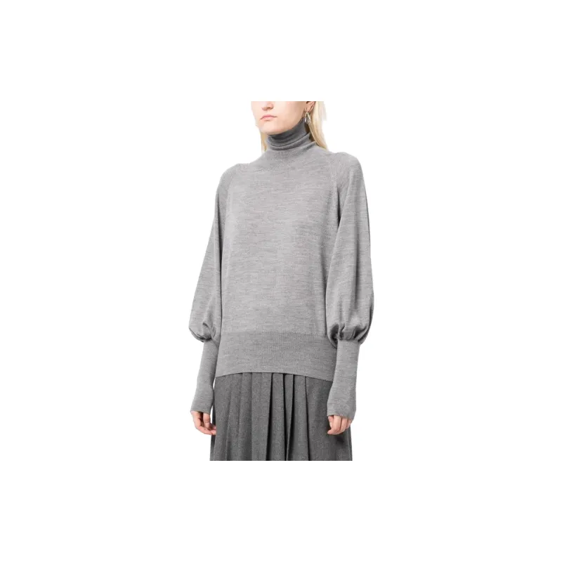 Fabiana Filippi Bishop sleeved Fine knit Jumper-2
