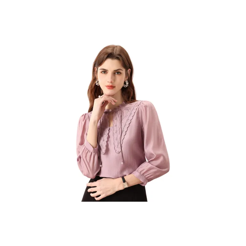 FENHONGMALI Shirts Women's-2