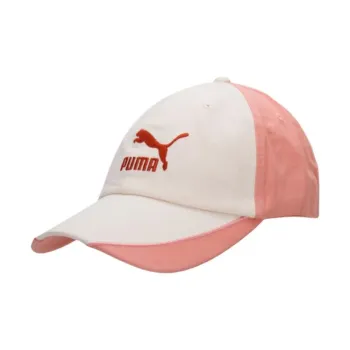 PUMA Cotton Baseball Caps Unisex Pink