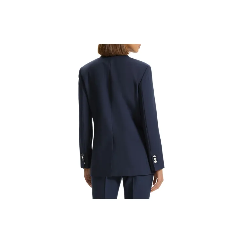 THEORY Shoulder pads Double breasted Blazer-2