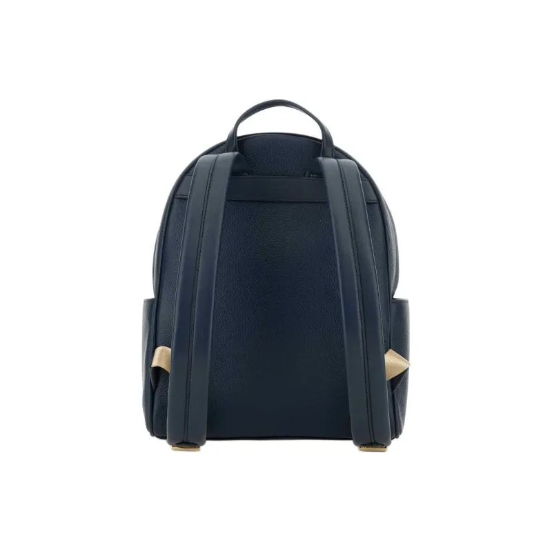 MICHAEL KORS Leather Backpack Women's Marine Blue-2