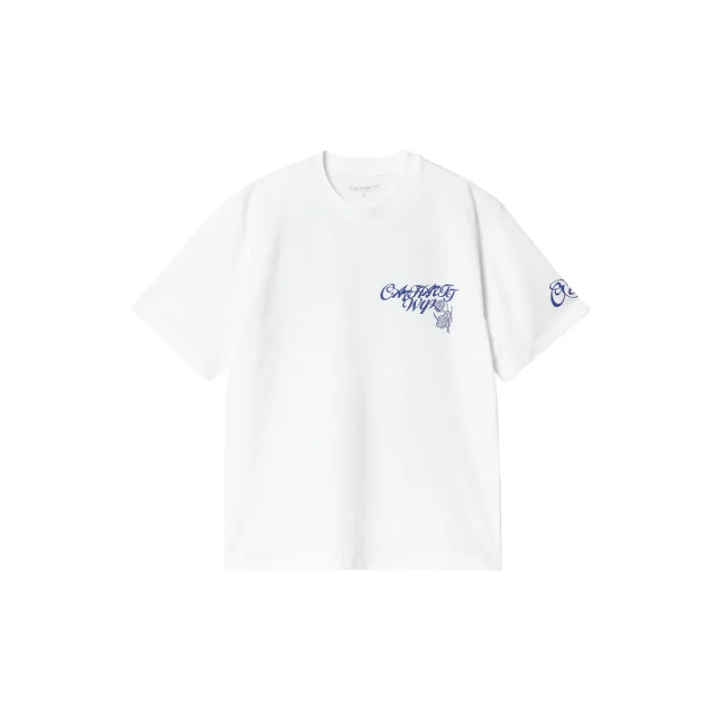 Carhartt WIP Drop Shoulder Sleeve T Shirt Women's White-1