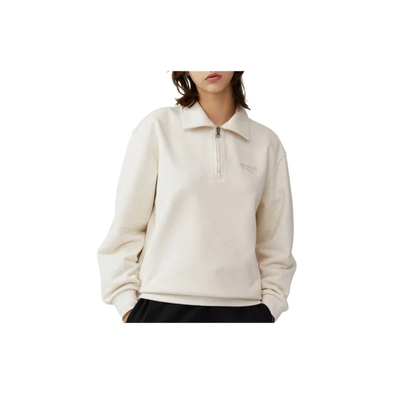 Reebok Sweatshirt Women's Light Beige-2