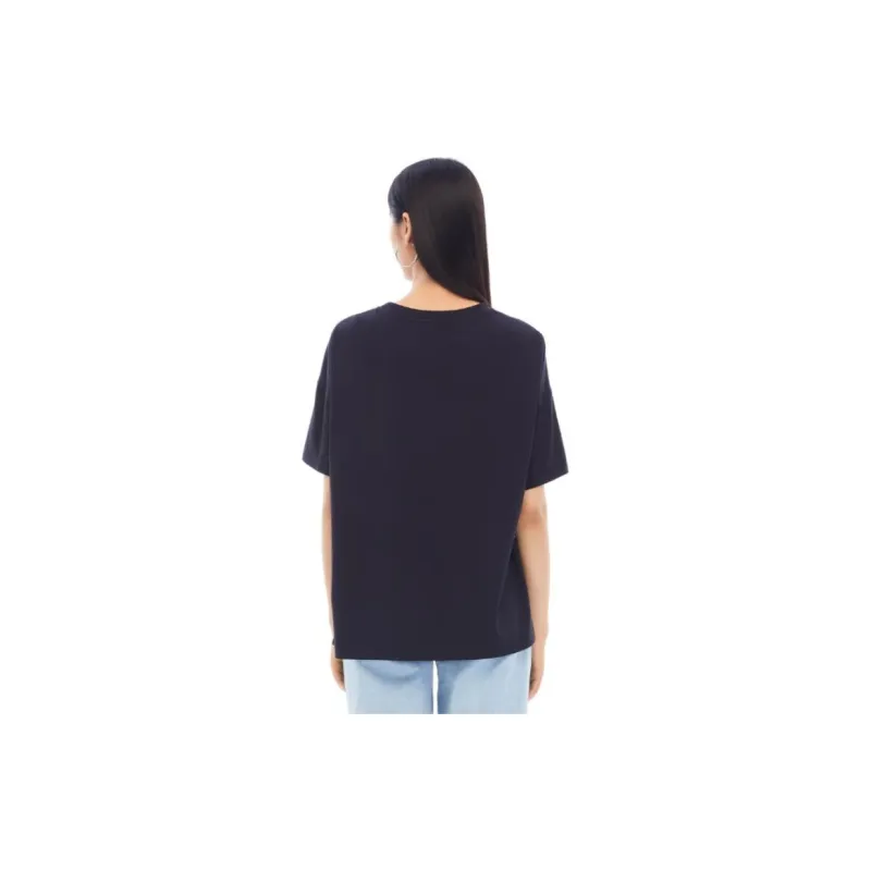 XII BASKET T Shirts Women's Navy Blue-2