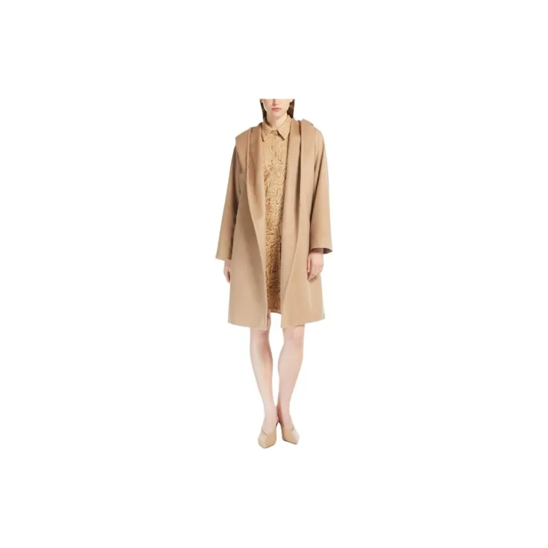 MaxMara Coats Women's Camel-1