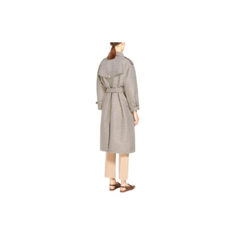 MaxMara Trench Coats Women's Gray-3