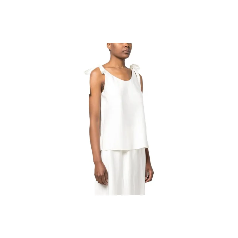 Zimmermann SS23 Tank Top Women's White-3