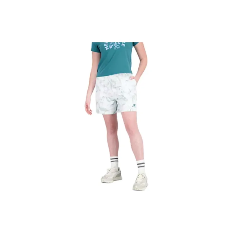 New Balance Essentials Casual Shorts Women's White-2