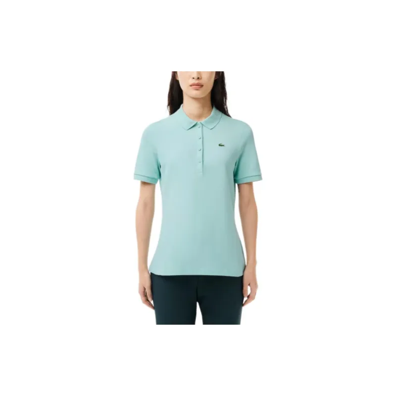LACOSTE Polo Shirt Women's Light Green-1