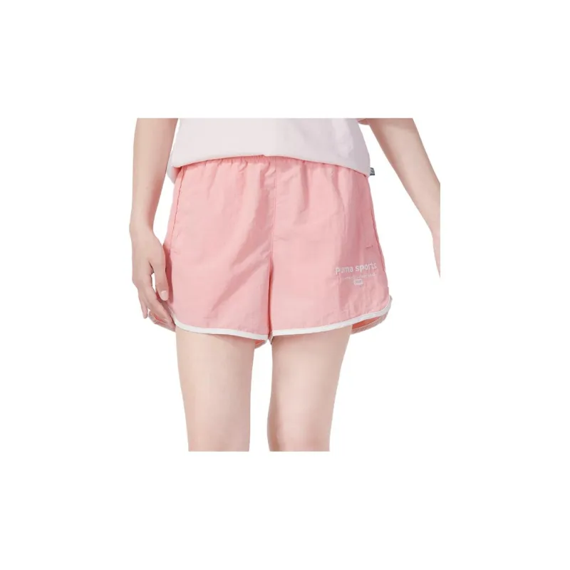 PUMA TEAM Casual Shorts Women's Pink-2